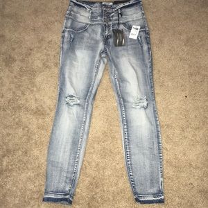 Charlotte Russe Refuge High Waisted Jeans